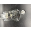 Image 5 : Ring Sizer - Clear Bell with Broken Shell Piece & Spoon - Bird Bell Made in Romania 