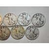 Image 3 : Assorted Years Silver Walking Liberty Half Dollars Face Value: $3.50