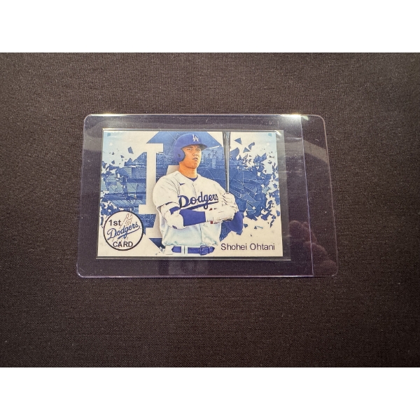 Shohei Ohtani Los Angeles Dodger First Card Limited Edition 678/1,000 - Mint Condition