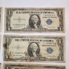 Image 3 : Six Assorted United States $1 Blue Seal Silver Certificates FV: $6.00