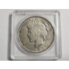 Image 1 : 1928 Silver Peace Dollar - 90% Silver - In Holder 