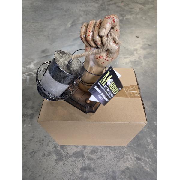 Brand New  Spooky Morbid Enterprises Hanging Lantern Sconce 
