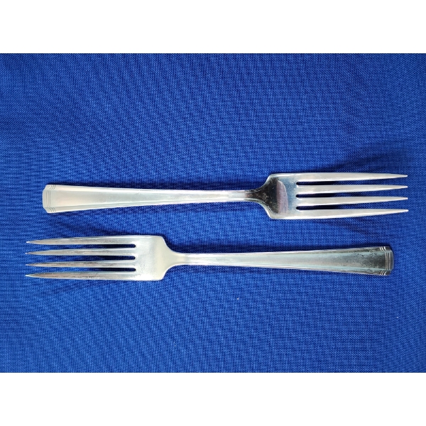 Two Sterling Silver Westmorland Forks ~ Weighing 93.1 Grams Total