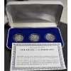 Image 1 : Liberty Collection Historic US Half Dollars - Walking Liberty, Franklin & Barber - .90 Silver