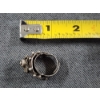 Image 8 : Mexican Sterling Silver Secret Stash Compartment Ring Weighing 10.6 Grams