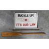 Image 2 : Vintage Collectables Including Wood Oar, Wood Buckle Up Sign, Window Cranks & More- No Shipping
