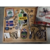 Image 2 : Vintage Lifesavers Tin With Neat Collection Of Vintage Keys, Patches, Pins & More!