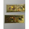 Image 3 : 2 Tom & Jerry "100" Dollar Gold Foil Notes - Novelty Items - Speedy Gonazalez - 
