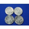 Image 2 : x4 Assorted Years 40% Silver Kennedy Half Dollars - FV: $2.00