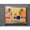Image 1 : 2009-10 Upper Deck Basketball Trading Card VS-BA - Ron Artest & Kobe Bryant Dual Patch Trading Card 