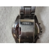 Image 2 : Men's Fossil Garrett Chronograph Stainless Steel Watch ~ Nice Blue Color