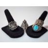 Image 1 : 5 Gorgeous Sterling Silver Rings - Total Weight: 37.5g