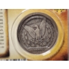 Image 4 : 1900-O United Stated Morgan 90% Silver Dollar with Wells, Fargo & Co Information Display