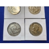 Image 3 : 4 Franklin Silver Half Dollars - Years: 1952, 1951, 1958, 1957