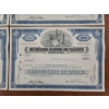 Image 5 : Lot of Four 1960's International Telephone & Telegraph Corporation 100 Shares Stock Certificates 