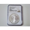 Image 1 : NGC MS69 2021-W American Silver Eagle - Eagle Landing T-2 - 1 oz .999 Fine Silver 
