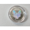 Image 3 : Gorgeous 2002 Hologram Silver American Eagle - 1oz Fine Silver w/ COA in Protective Capsule