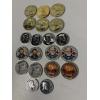 Image 3 : 20 Coins - Abraham Lincoln (6) - Arthur Henry Rostron (6) - Apollo 11 Moon Landing (2) - Ulysses S. 