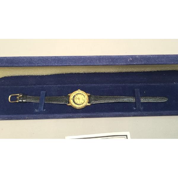 Vintage Lillian Vernon Elegant Moon Phase Swiss Quartz Wristwatch
