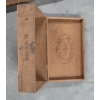 Image 2 : Vintage Framed 20''x14.5'' Framed Becks Mirror And Wood Cigar Box
