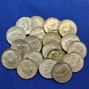 Image 1 : x20 Assorted Years 40% Silver U.S. Kennedy Half Dollars - FV: $10.00