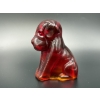 Image 4 : Degenhart Dogs - Red - Uranium Glass with Beautiful Glow - Adorable Dog Figurine - ~2.5 inches 