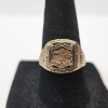 Image 1 : Vintage 1930 Martins Ferry High School 10K Yellow Gold Class Ring - Size 7.5 - TW: 6.0g