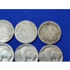 Image 8 : 6 U.S. Nickels: Liberty Head "V" Nickels: 1892, 1899, 1905 and Buffalo Nickels: x2 1936 and 1924