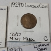Image 5 : Lot of 34 Assorted Years Lincoln Wheat Cents, Including Errors: D/D, RPM - Face Value $0.34