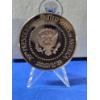 Image 3 : Official Franklin Mint 1977 Inaugural Presidental Medal Solid Bronze - Jimmy Carter Proof Edition