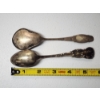 Image 6 : x2 Vintage Collectible Sterling Silver Spoons TW: 44.0g
