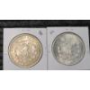 Image 2 : (2) 1921 90% Silver Morgan Dollars 