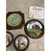 Image 4 : *Pick Up At Mantua Home-No Shipping Available* Embroidered Houses - Sunflower Temperature Gauge 