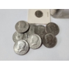 Image 2 : Assortment of U.S. Coins $5.20 Face Value of Half Dollars, Nickels, and One Dime