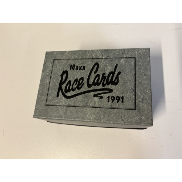 Maxx Race Cards 1991 - Box of Racing Cards - Includes Dale Earnhardt - Tony Glover - Bobby Hamilton 