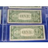 Image 10 : (8) U.S. $1 Blue Seal Silver Certificates: 1935 E & D