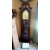Image 1 : NEVER USED Or Assembled Displayed Only - Mahogany RIDGEWAY "LIBERTY" Grandfather Clock Read Descripn