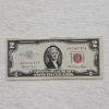 Image 1 : Series 1953 United States $2 Legal Tender Note with Red Seal/Serial Number FV: $2.00