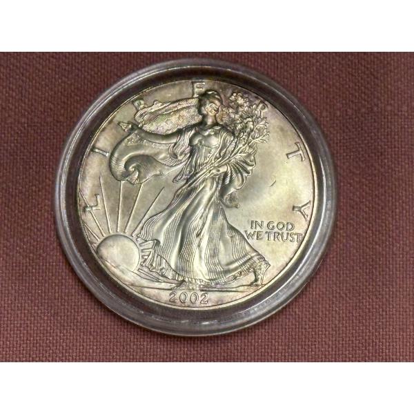 2002 American Silver Eagle - 1Toz .999 Silver
