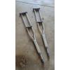 Image 2 : Louisville Home Pickup - Like New Aluminum Walker As Pictured & Set Of Excellent Aluminum Crutches

