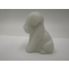 Image 3 : URANIUM Adorable Degenhart Glass Dog Figurine - White- ~2.5 inches ~ BRILLIANT GLOW!