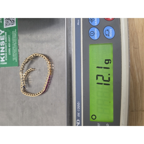 14k Gold Bracelet 5.5G