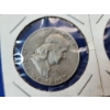 Image 2 : Two U.S. 90% Silver Half Dollars: 1953 Franklin & 1964 Kennedy