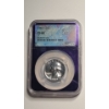 Image 1 : NGC 1961 PF 68 90% Silver Washington Quarter In Purple Core Holder