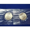 Image 1 : 2 - 1982-D Silver Half Dollar George Washington Commemorative Coins - 90% Silver