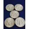 Image 3 : Five Assorted 40% Silver U.S. Kennedy Half Dollars ~ Face Value: $2.50