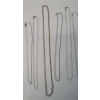 Image 2 : (7) Assorted Sterling Silver Necklaces - Total Weight: 21.9g
