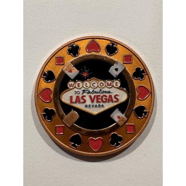 Beautiful Las Vegas One AVDP .999 Fine Copper Ounce - Mint Condition