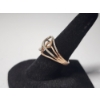 Image 2 : 10K White and Rose Gold Two-Tone Ring - Size 6 - TW: 4.3g