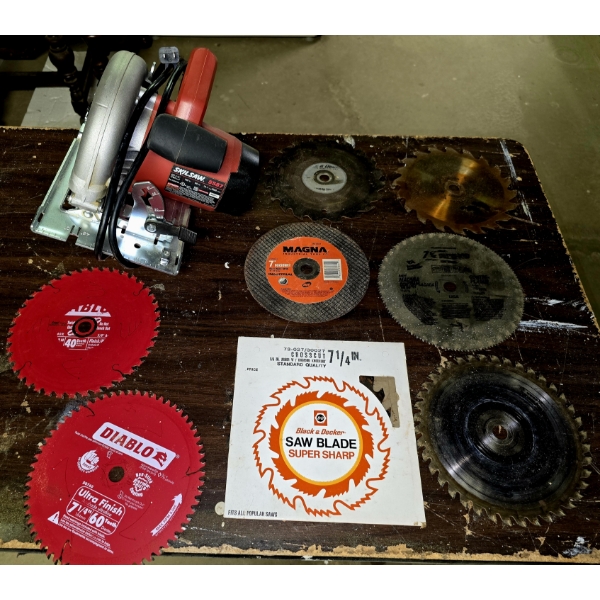 7.25" Blade SkilSaw 5587 - Comes with Blades